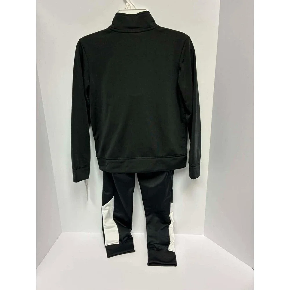 Nike Boys 2 Piece Taping Zip Jacket & Jogger Pants Track Set Size 7‎